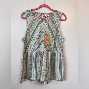 True Craft Babydoll Tank Top